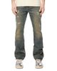 Purple Brand Purple Brand Quilted Destroy Bootcut Fit 34' Jeans in Medium Indigo - 1