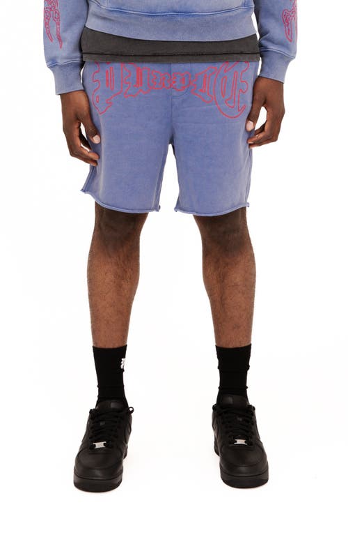 PURPLE BRAND PURPLE BRAND Raw Hem French Terry Shorts