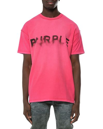 Purple Brand Purple Brand Textured Inside Out Tee