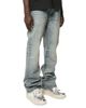 Purple Brand Purple Brand Vintage Green Cast Bootcut Fit Cotton 34 Jeans in Medium Indigo - 2