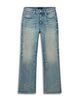 Purple Brand Purple Brand Vintage Green Cast Bootcut Fit Cotton 34 Jeans in Medium Indigo - 5