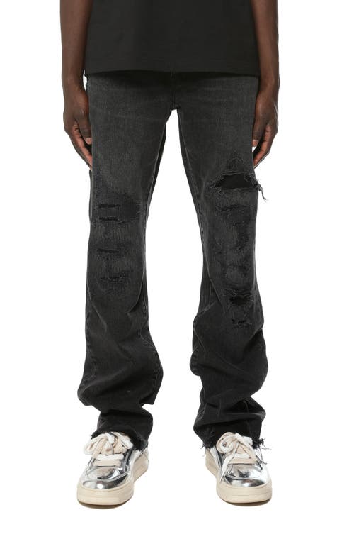 PURPLE BRAND PURPLE BRAND Vintage Heavy Destroy Bootcut Jeans
