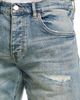 Purple Brand Purple Brand Worn Slashed Paint Jeans - 5