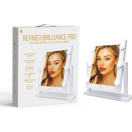 PURSONIC PURSONIC 14" LED Hollywood Glam Mirror - Refined Brilliance Pro Lighted Makeup Mirror