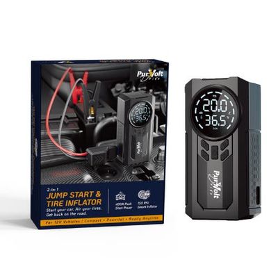PURSONIC PURSONIC 2-in-1 Car Jump Starter & Tire