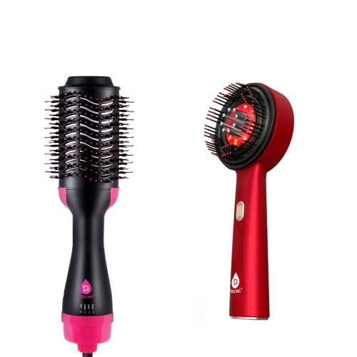 PURSONIC PURSONIC 3-in-1 LED Scalp Brush & Volumizing Hair Dryer