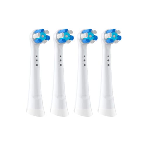 PURSONIC PURSONIC 4-Pack Replacement Brush Heads Compatible with Oral-B iO Series 2-10