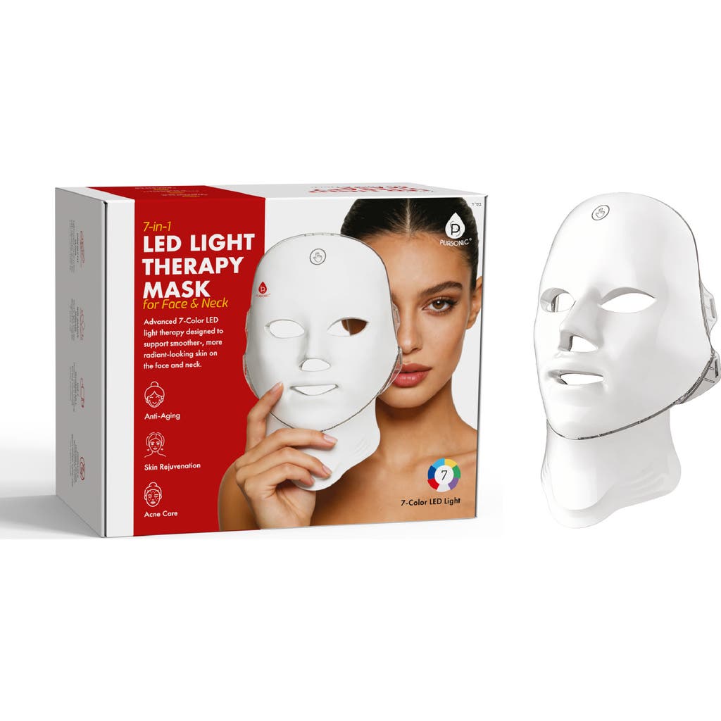 PURSONIC PURSONIC 7-in-1 Led Light Therapy Mask for Face & Neck