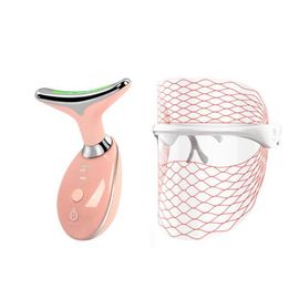 PURSONIC PURSONIC 7-in-1 LED Therapy Face Mask & Sculpting Wand