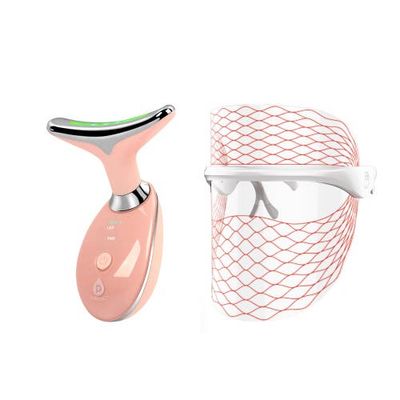 PURSONIC PURSONIC 7-in-1 LED Therapy Face Mask & Sculpting Wand