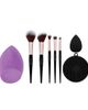 PURSONIC PURSONIC 7 Brushes & Blender Sponge - 1