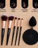 PURSONIC PURSONIC 7 Brushes & Blender Sponge - 2