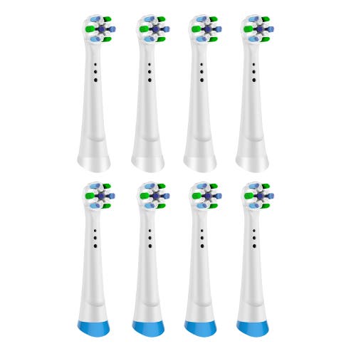 PURSONIC PURSONIC 8-Pack Replacement Brush Heads Compatible with Oral-B iO Series 2-10