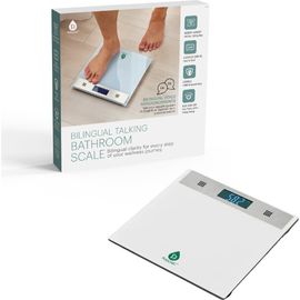 PURSONIC PURSONIC Bilingual Talking Bathroom Scale