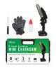 PURSONIC PURSONIC Cordless Mini Chainsaw & 39-Piece Household Tool Kit - 4