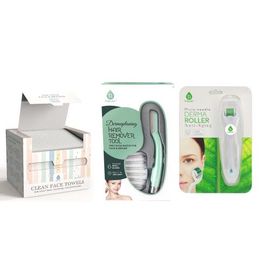 PURSONIC PURSONIC Derma Roller, Dermaplaning Tool & Face Towels