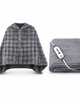PURSONIC PURSONIC Electric Plush Heated Poncho Shawl + Electric Soft Microplush Heated Blanket Throw - 1