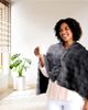 PURSONIC PURSONIC Electric Plush Heated Poncho Shawl + Electric Soft Microplush Heated Blanket Throw - 3