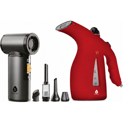 PURSONIC PURSONIC Handheld Fabric Garment Steamer & Cordless Multi-Function Turbo Air Blower & Vacuum