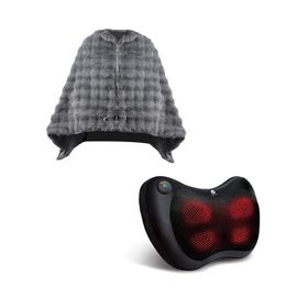 PURSONIC PURSONIC Heated Shawl & Shiatsu Neck & Back Massager