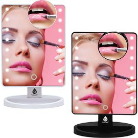 PURSONIC PURSONIC His & Hers LED Vanity Mirror Set
