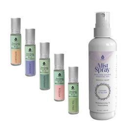 PURSONIC PURSONIC Lavender Mist & 5-Pack Oil Rollerballs