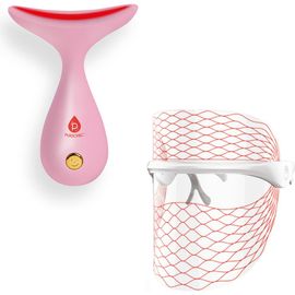 PURSONIC PURSONIC LED Light Therapy Face Mask & Sculpting Wand