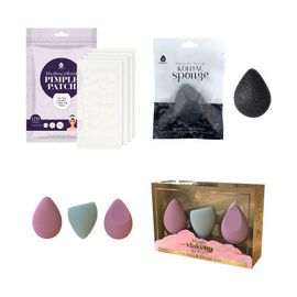 PURSONIC PURSONIC Makeup Sponges, Konjac Sponge & Pimple Patches