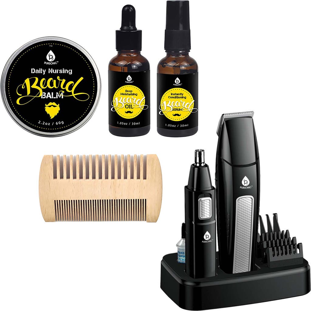 PURSONIC PURSONIC Mario Lopez Grooming Kit & Beard Care Set