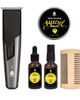 PURSONIC PURSONIC Mario Lopez Rechargeable Men’s Grooming and Beard Care Bundle Complete Hair, Beard, Nose, and Ear Kit - 1