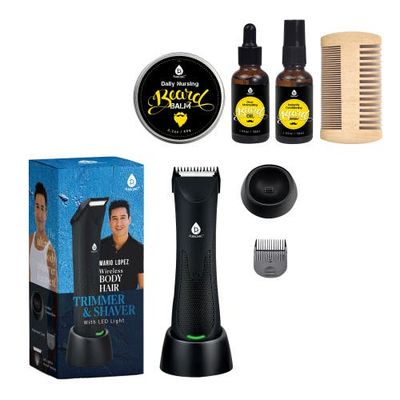 PURSONIC PURSONIC Mario Lopez Wireless Body Hair Trimmer