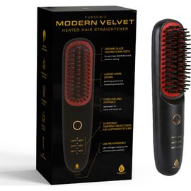 PURSONIC PURSONIC Modern Velvet Heated Hair Straightener