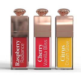 PURSONIC PURSONIC Nourishing Lip Oil Set - 3 Flavors