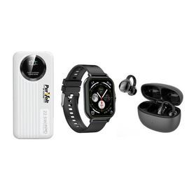 PURSONIC PURSONIC Smart Watch, 10,000mAh Power Bank & Earbuds