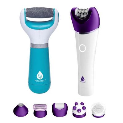 PURSONIC PURSONIC Smooth Skin Set 6-in-1 Epilator & Callus Remover