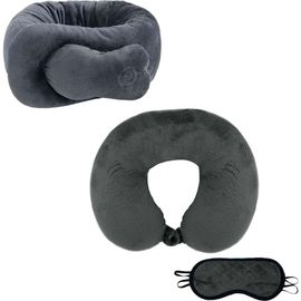PURSONIC PURSONIC Travel Pillow & Neck/Shoulder Massaging Wrap
