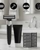 PURSONIC PURSONIC Ultimate Men's Grooming Bundle - Electric Shaver & Premium Men's Shaving Kit - 2