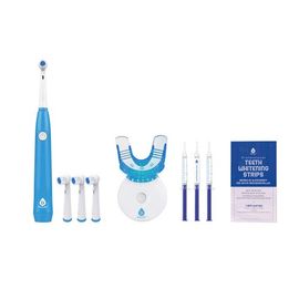 PURSONIC PURSONIC Ultimate Smile Brightening Bundle PureWhite LED Kit, Rotary Toothbrush & Whitening Strips 
