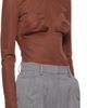 Pushbutton Pushbutton Brown Dummy Shaped Mesh Top - 2