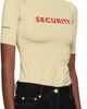 Pushbutton Pushbutton Yellow 'Security' Pocket Top - 2