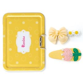 Puttisu Puttisu 2-piece Hair Clip Gift Set - Bow Garden