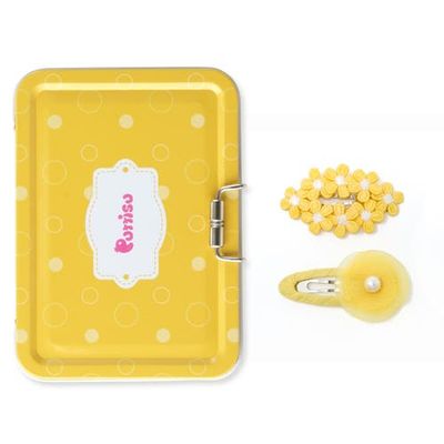 Puttisu Puttisu 2-piece Hair Clip Set - Tulle Bloom Petals