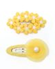 Puttisu Puttisu 2-piece Hair Clip Set - Tulle Bloom Petals - 2