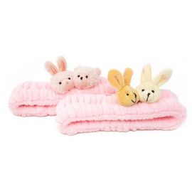 Puttisu Puttisu 2pc Plush Spa Headband Set