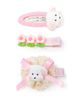 Puttisu Puttisu 3pc Hair Clip Set - Puppy Blossom Pals - 2