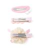 Puttisu Puttisu 3pc Hair Clip Set - Puppy Blossom Pals - 3