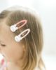 Puttisu Puttisu Bunny Hug Hair Clip Set of 7 Baby - 5