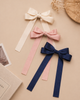 Puttisu Puttisu Classic Long Ribbon Bow Clip Gift Set with Tin Case - 5