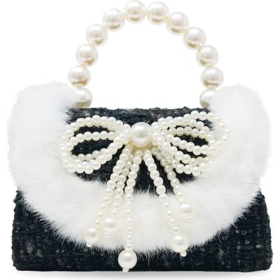 Puttisu Puttisu Handbag - Pearl Ribbon