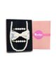 Puttisu Puttisu Kids’ Pearl Necklace & Lace Bow Hair Clip 4-Piece Set - 2